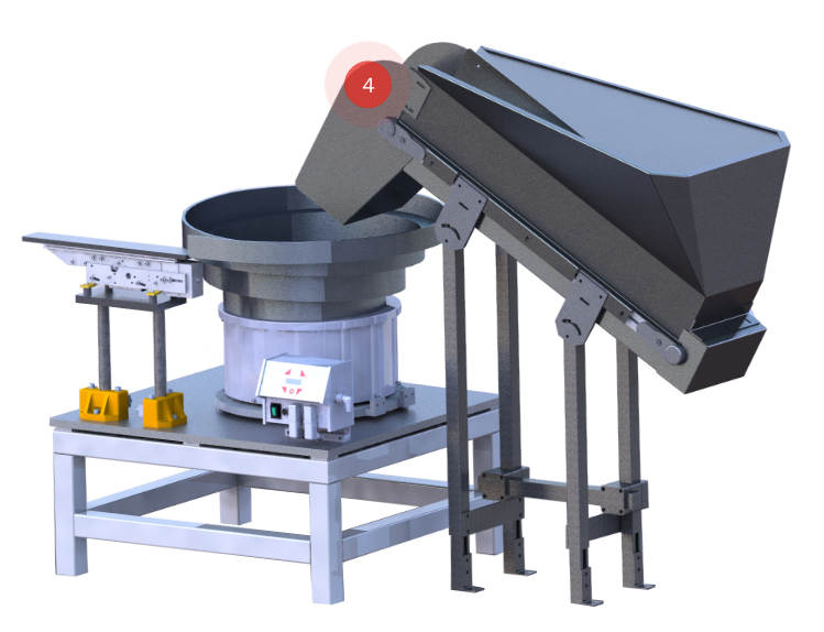 BV 120 Vibratory Hopper
